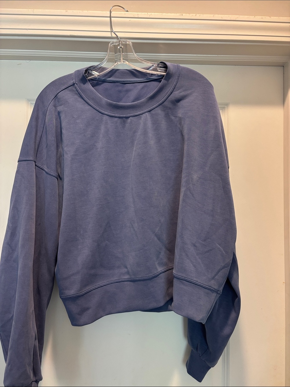 lululemon athletica Women's Crewneck Sweatshirt in Dusty Blue
